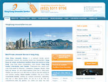 Tablet Screenshot of hongkonglimousineservice.com